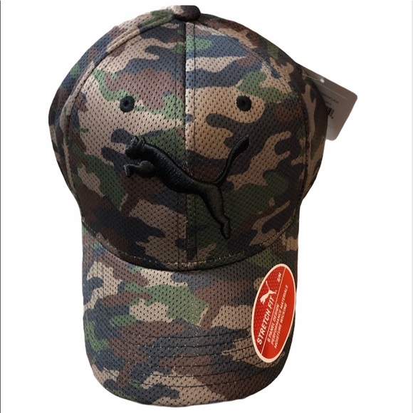 Puma Other - 🆕 Puma Evercat Stretch Fit Camouflage Hat  L/XL